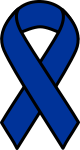 Blue Colon Cancer Ribbon